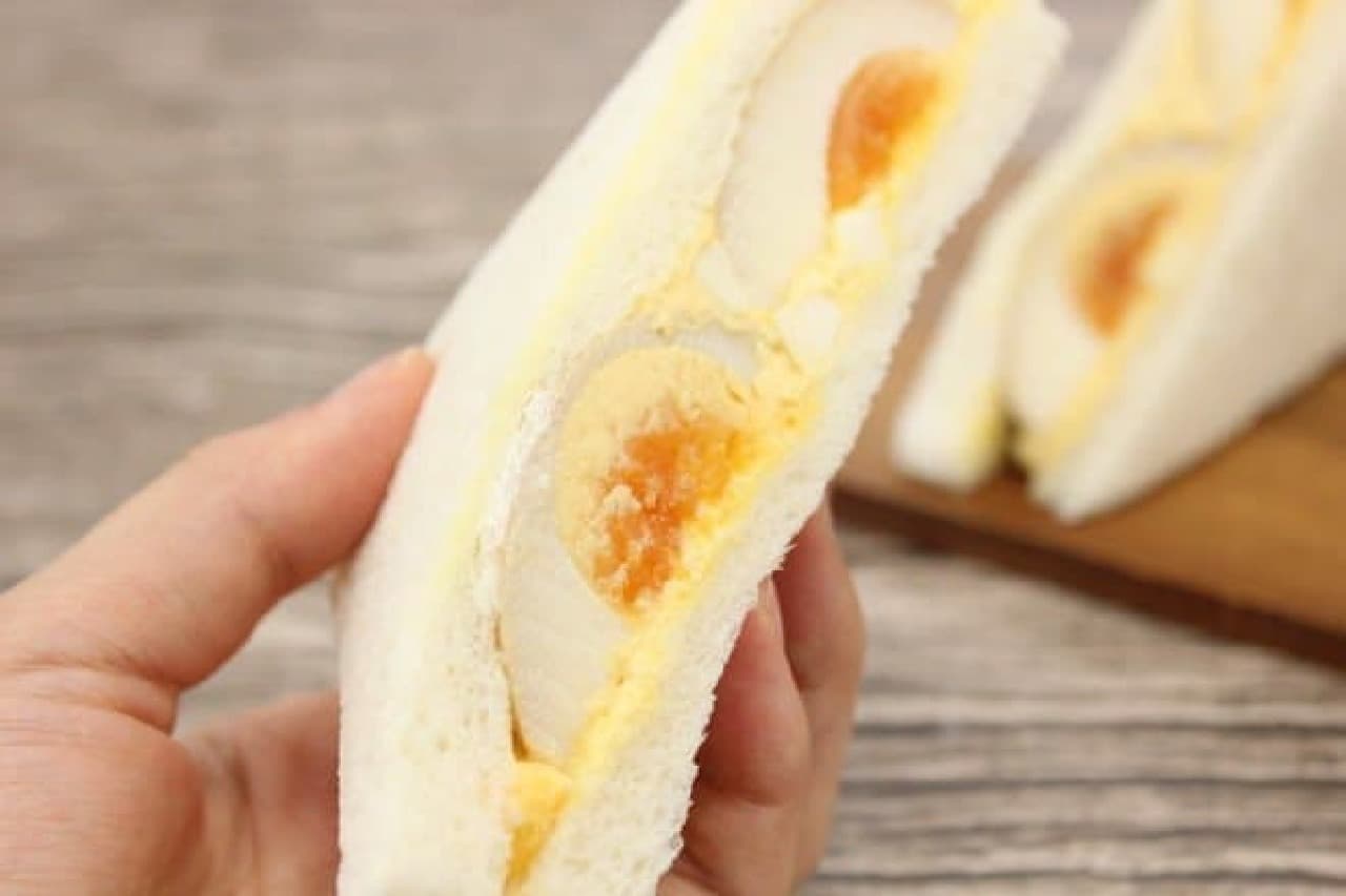 FamilyMart Soft-boiled egg sandwich