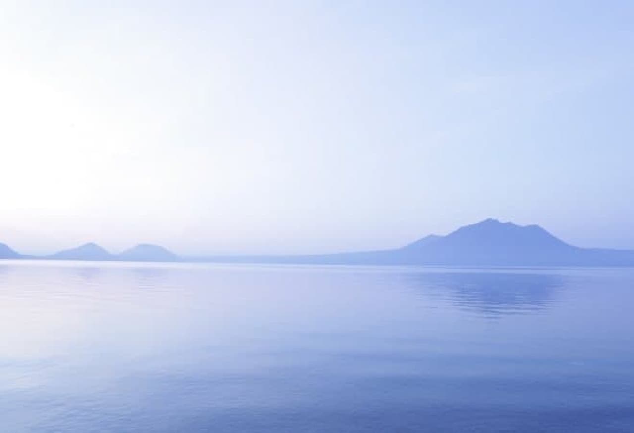 Lake Shikotsu over 1,000m above sea level