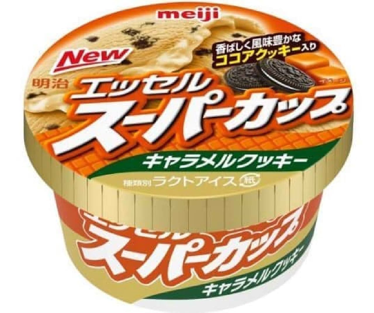 Meiji Essel Super Cup Caramel Cookie