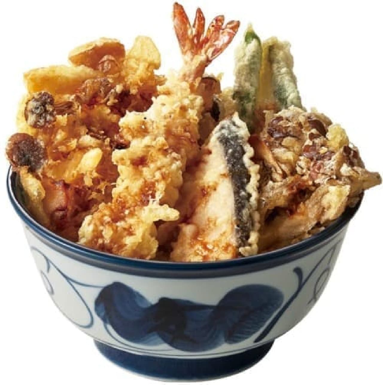 Tenya "Matsutake mushrooms and shrimp, autumn salmon autumn bowl"