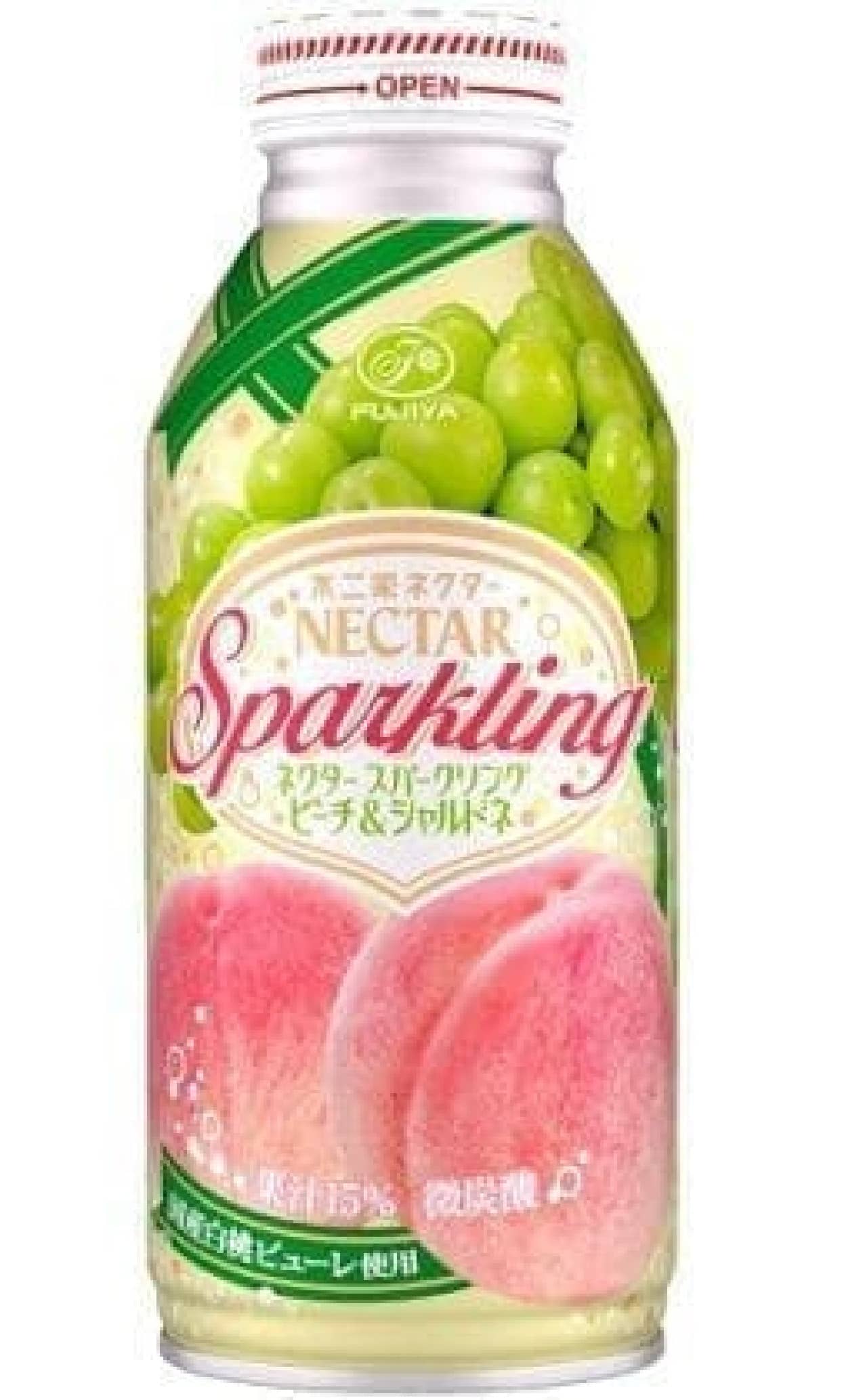 Fujiya Nectar "Nectar Sparkling Peach & Chardonnay"