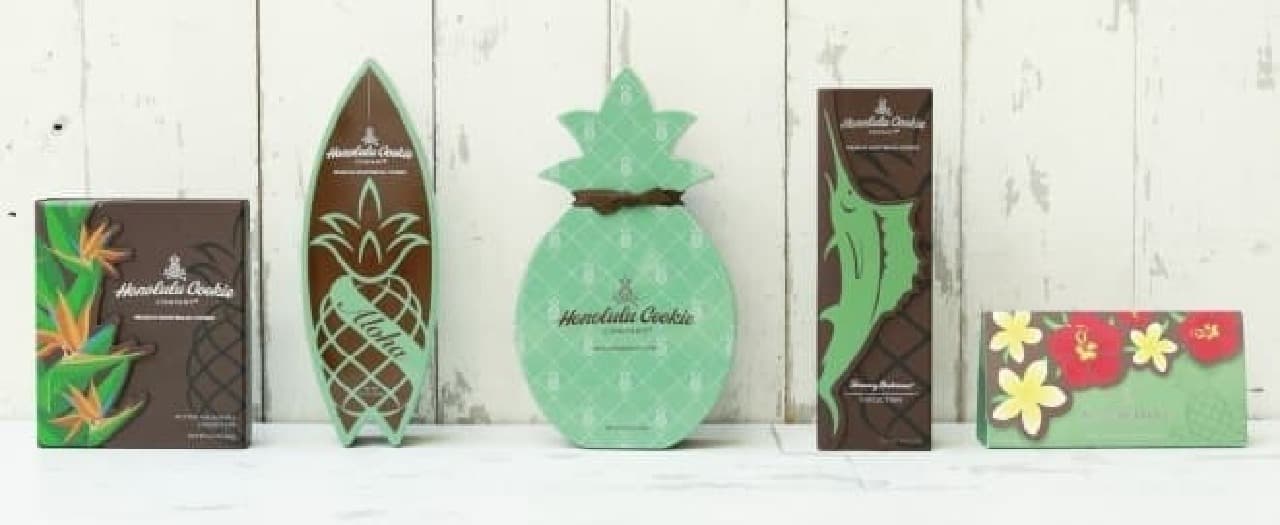 Honolulu cookie "chocolate dip" series