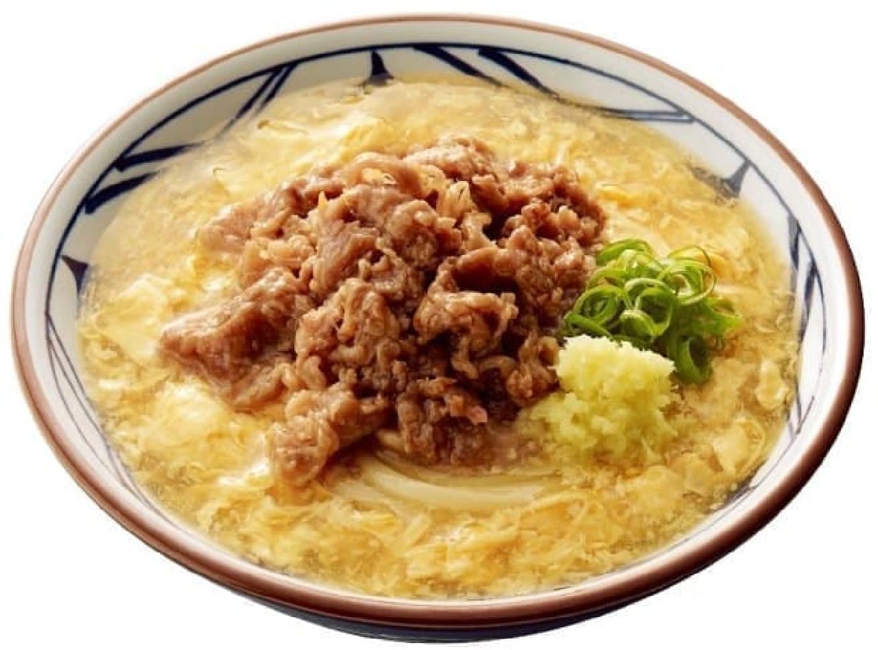 Marugame Seimen "Meat Tama Ankake Udon"