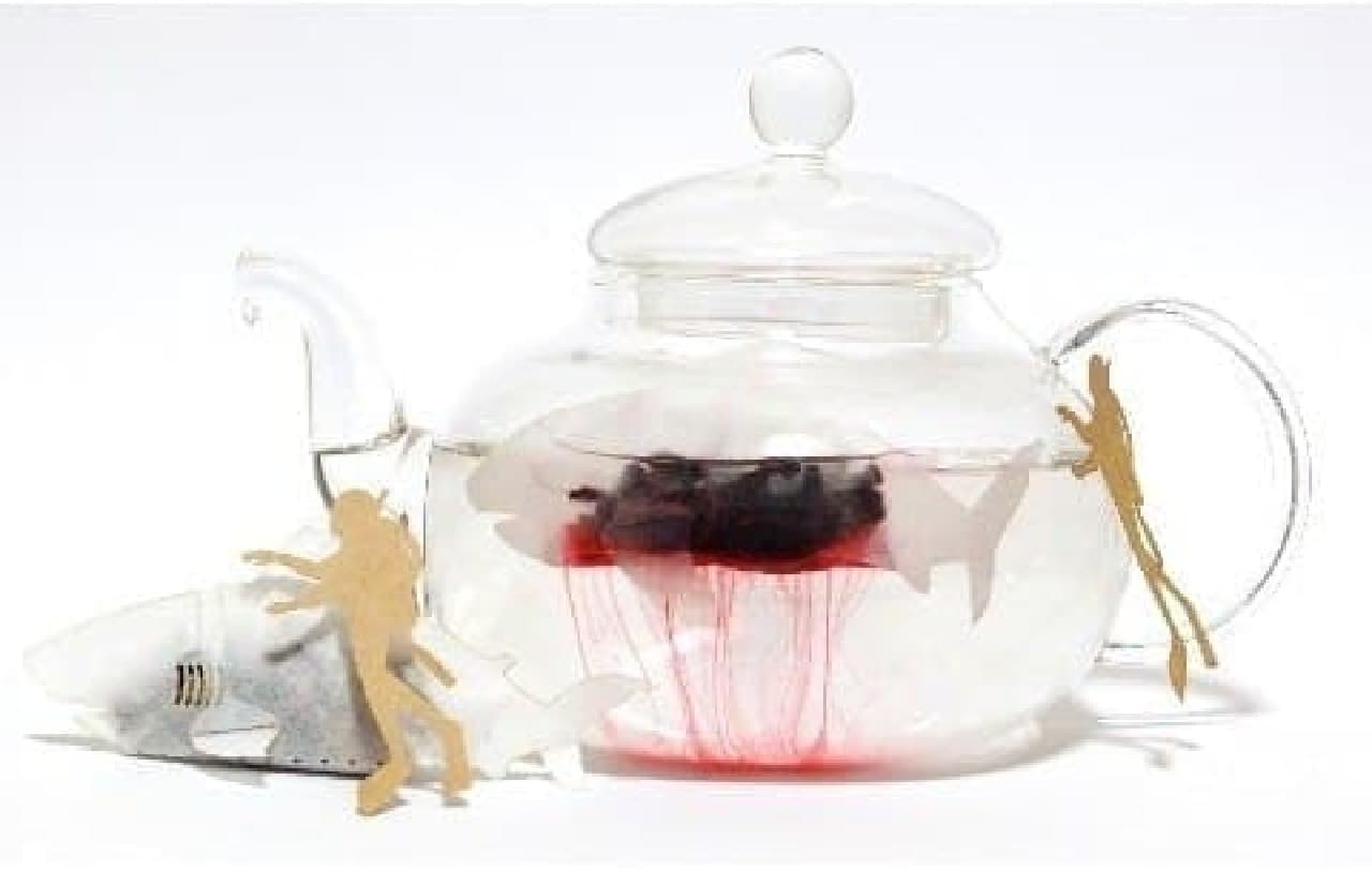 Village Vanguard Online "Great White Shark Tea Bag (Blend Herbal Tea)"