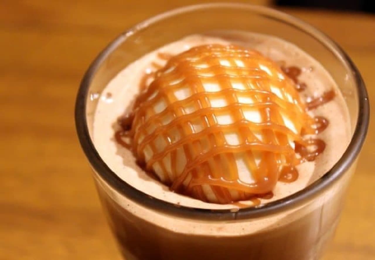 Starbucks Neighborhood and Coffee "Frozen Cafe Mocha with Ice Cream"