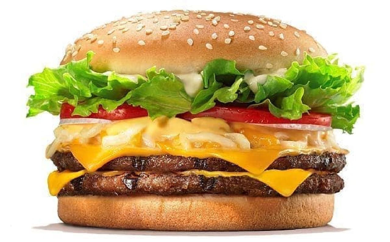 Burger King "Double Cuatro Cheese Wapper"