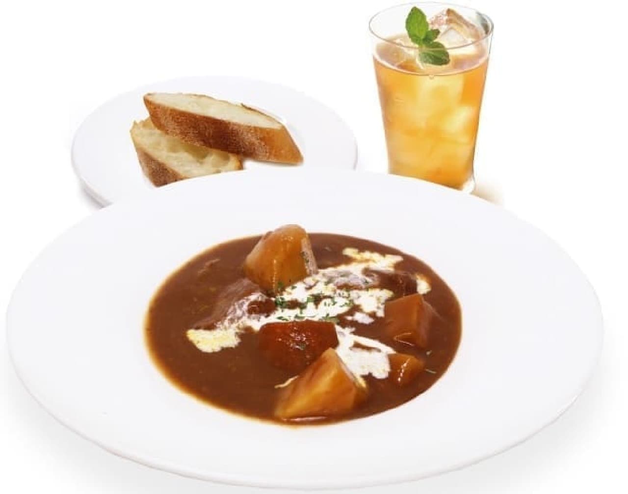 Cafe Comsa "Vegetable Stew of" Echigo Beef ""