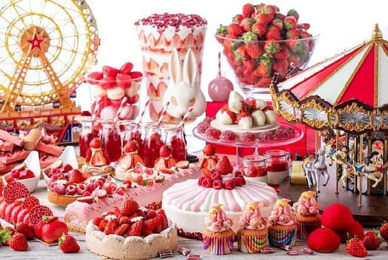 Hilton Tokyo Strawberry Dessert Fair "Silk de Phrase"