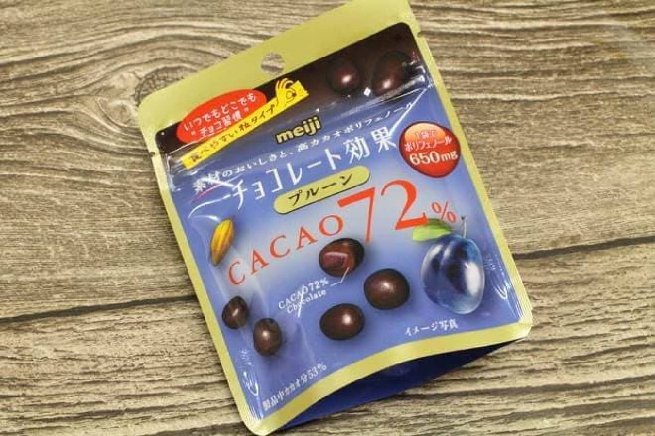 チョコレート効果 プルーン ローソン先行発売