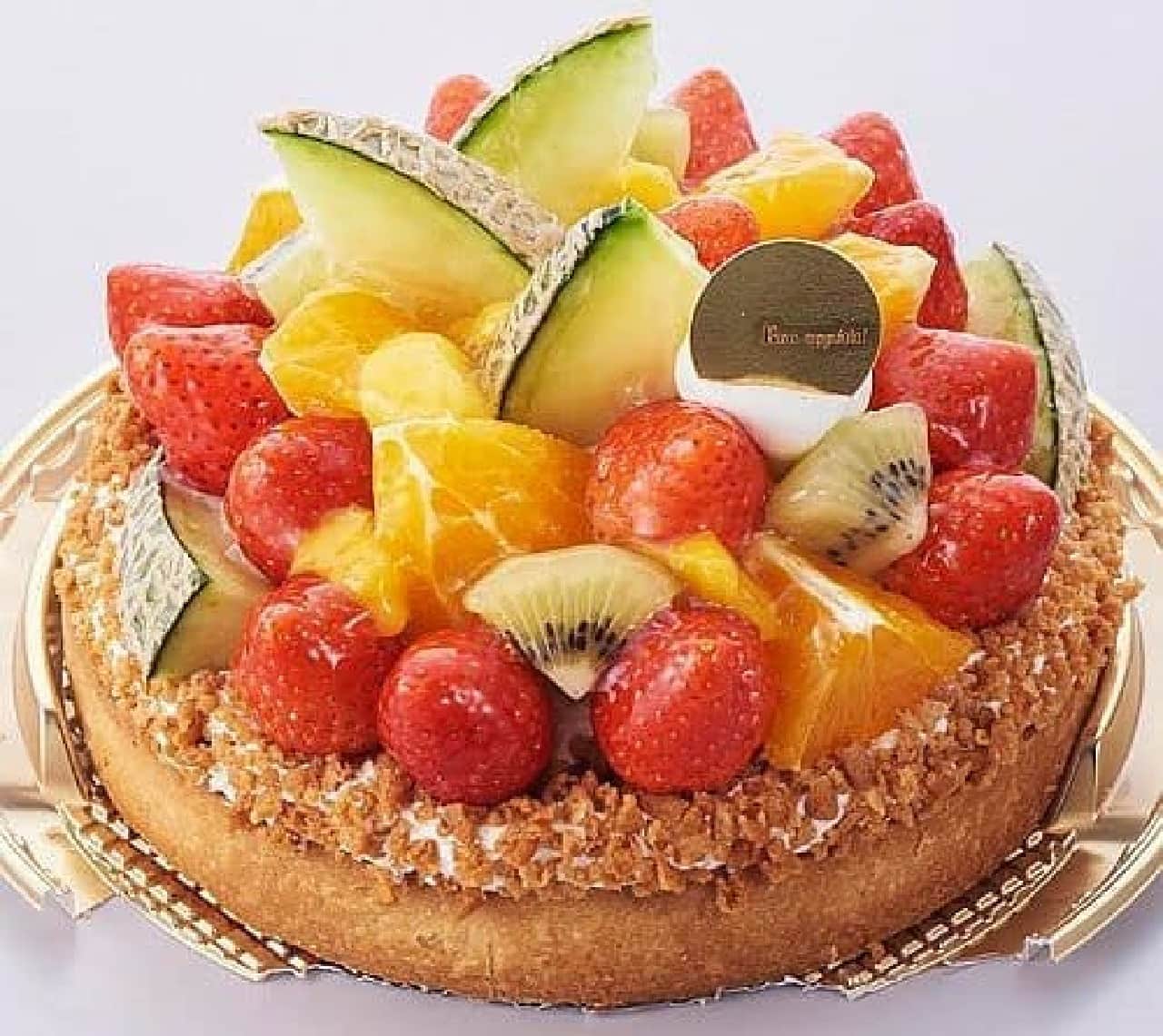 Chateraise "Coming-of-Age Day Fruit Tart Decoration"