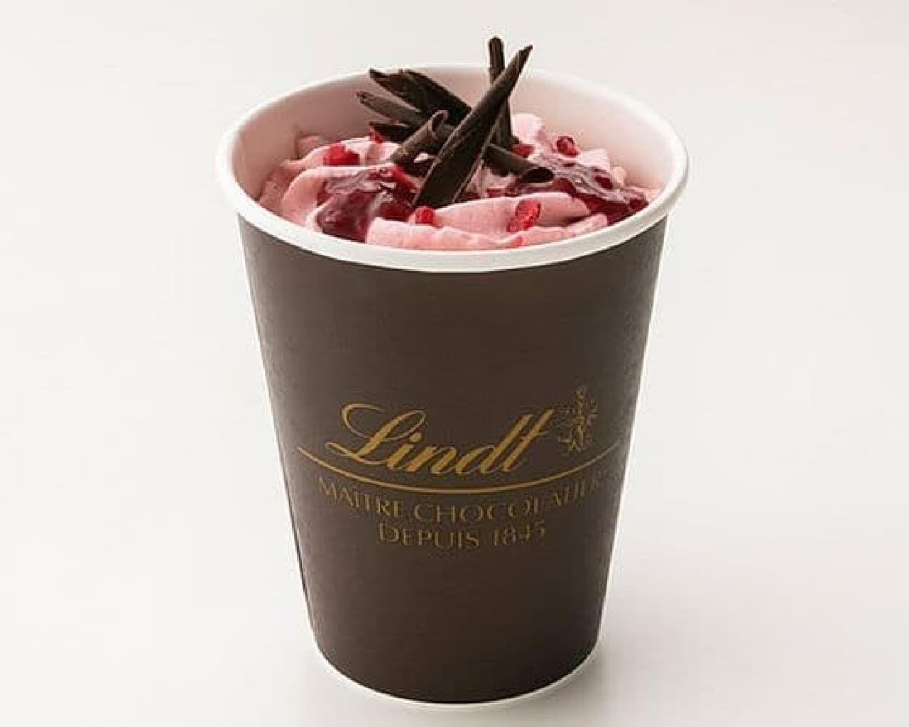 Lindt Chocolat Cafe "Lindt Franboise Hot Chocolate Drink"