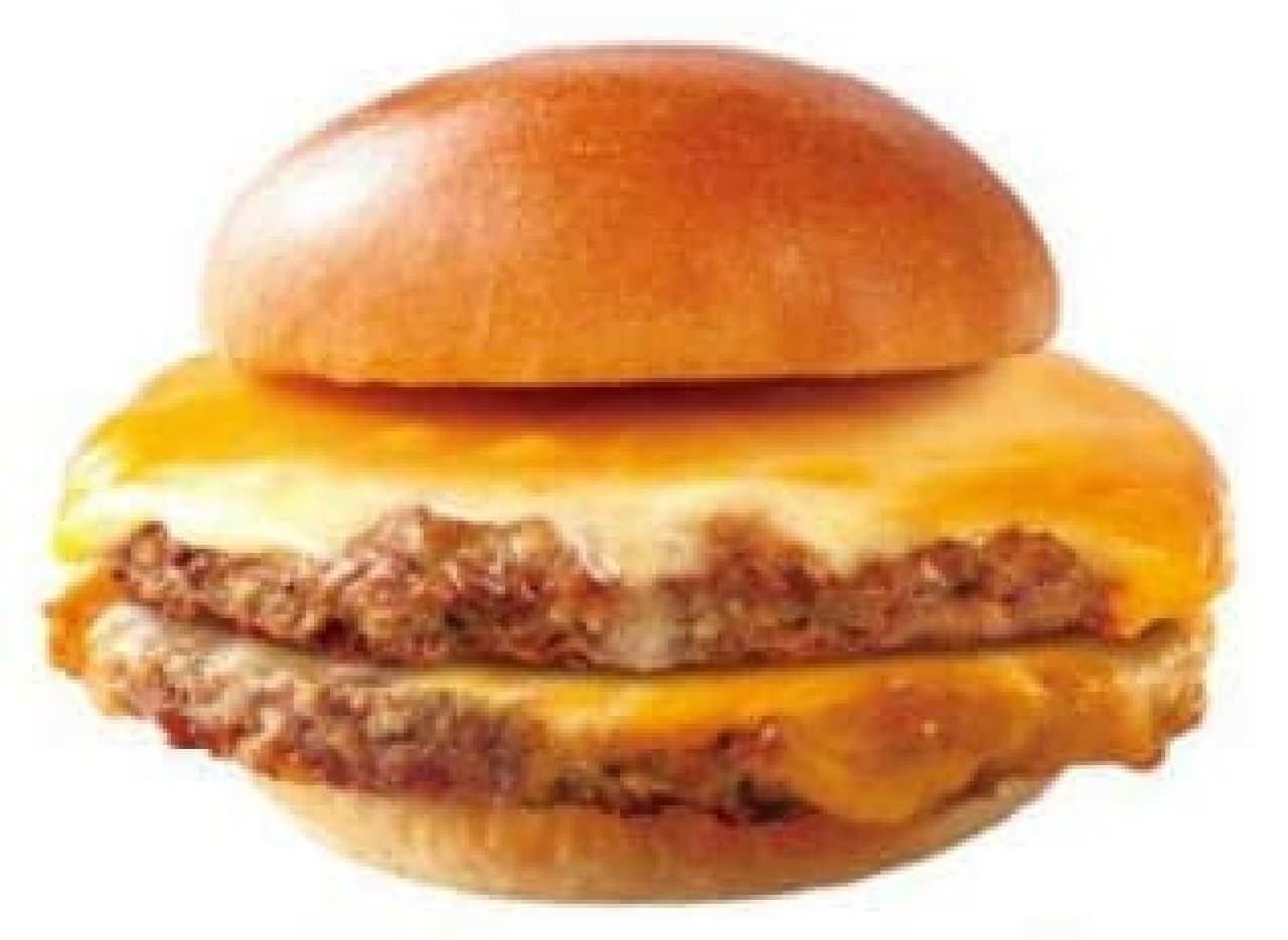 Lotteria "Meaty Double Exquisite Cheeseburger"