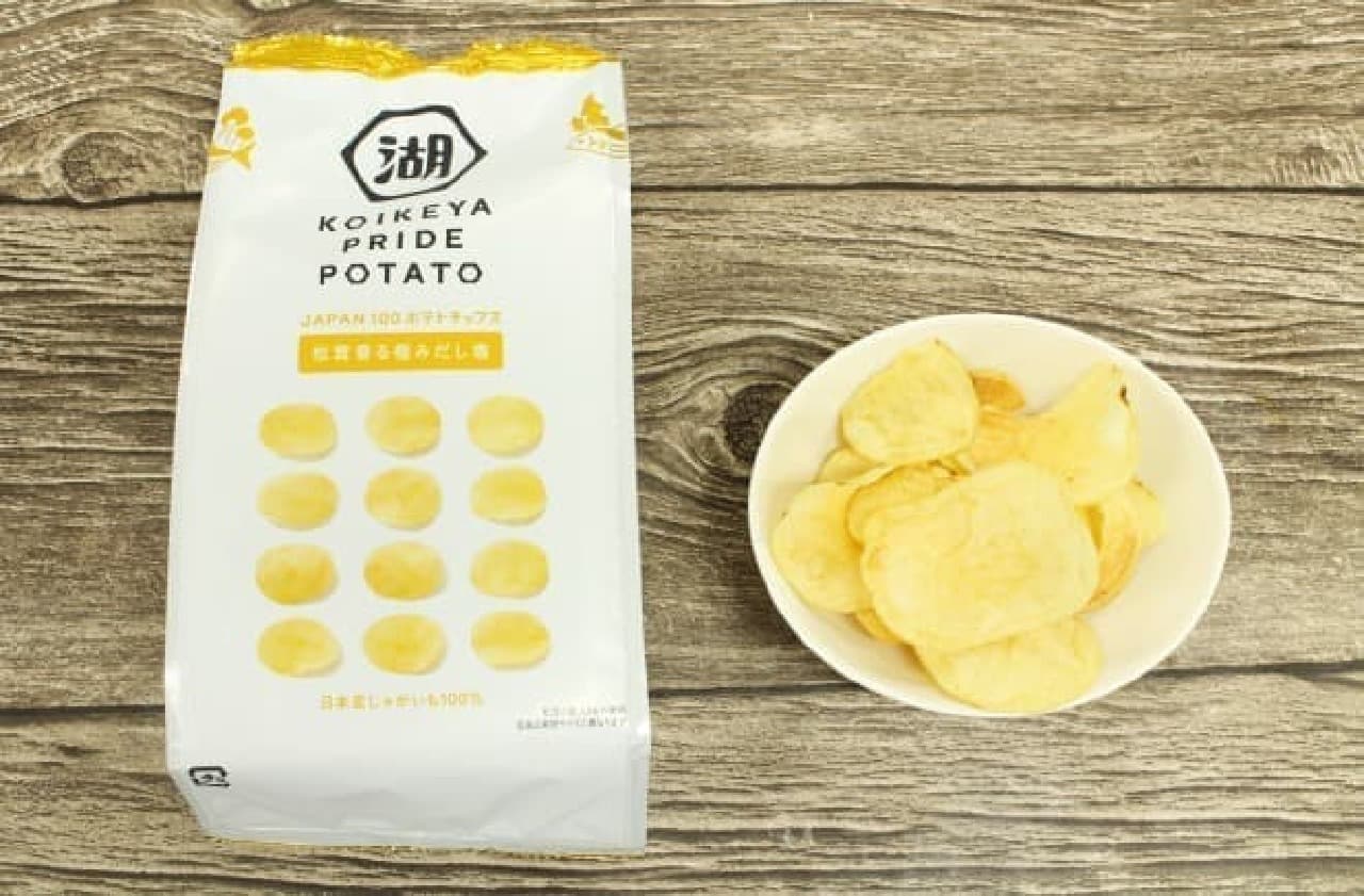 Koike-ya "Koikeya Pride Potato Matsutake Mushroom Scented Extreme Dashi Salt"