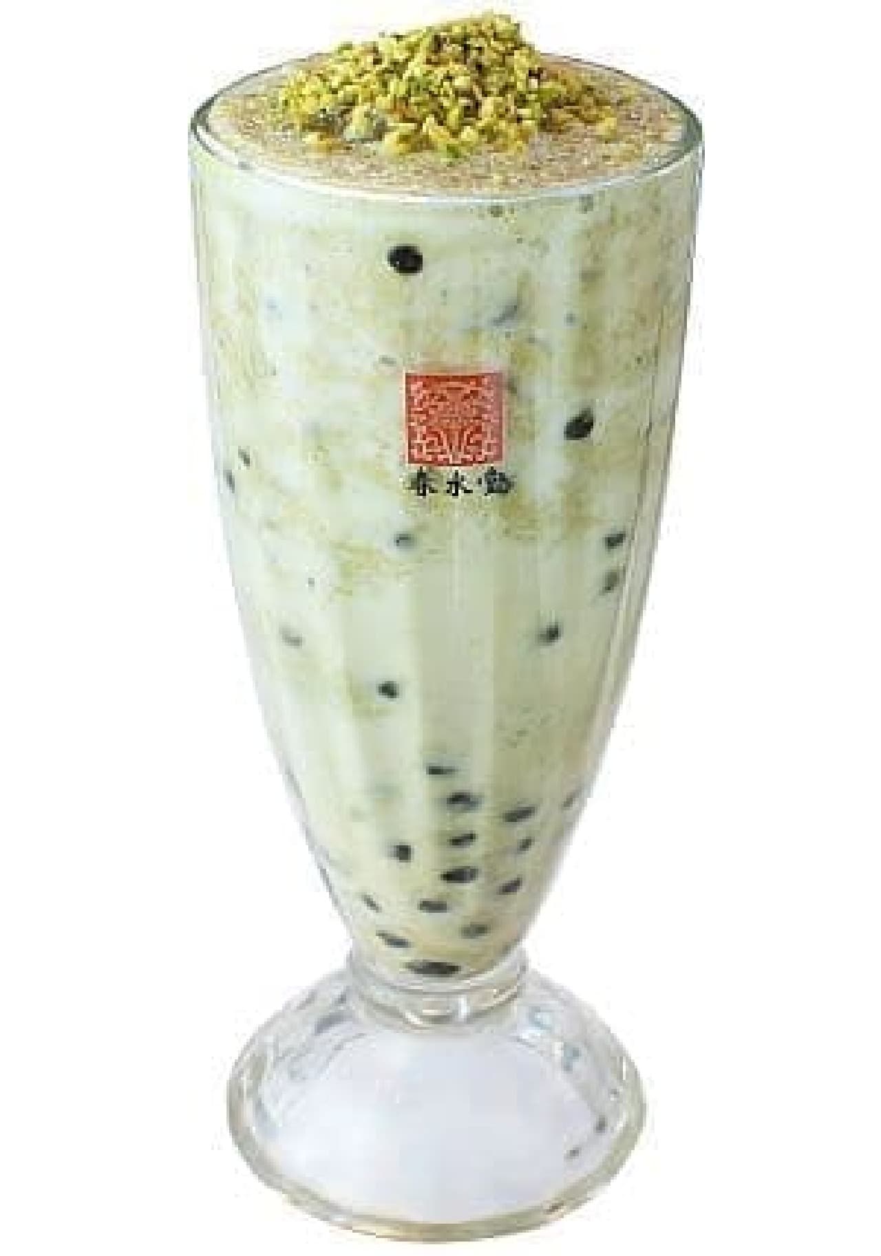 Chun Shui Tang "Tapioca Pistachio Milk Tea"