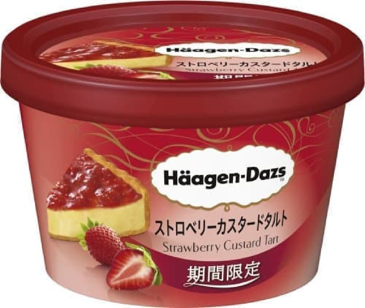 Haagen-Dazs Mini Cup "Strawberry Custard Tart"