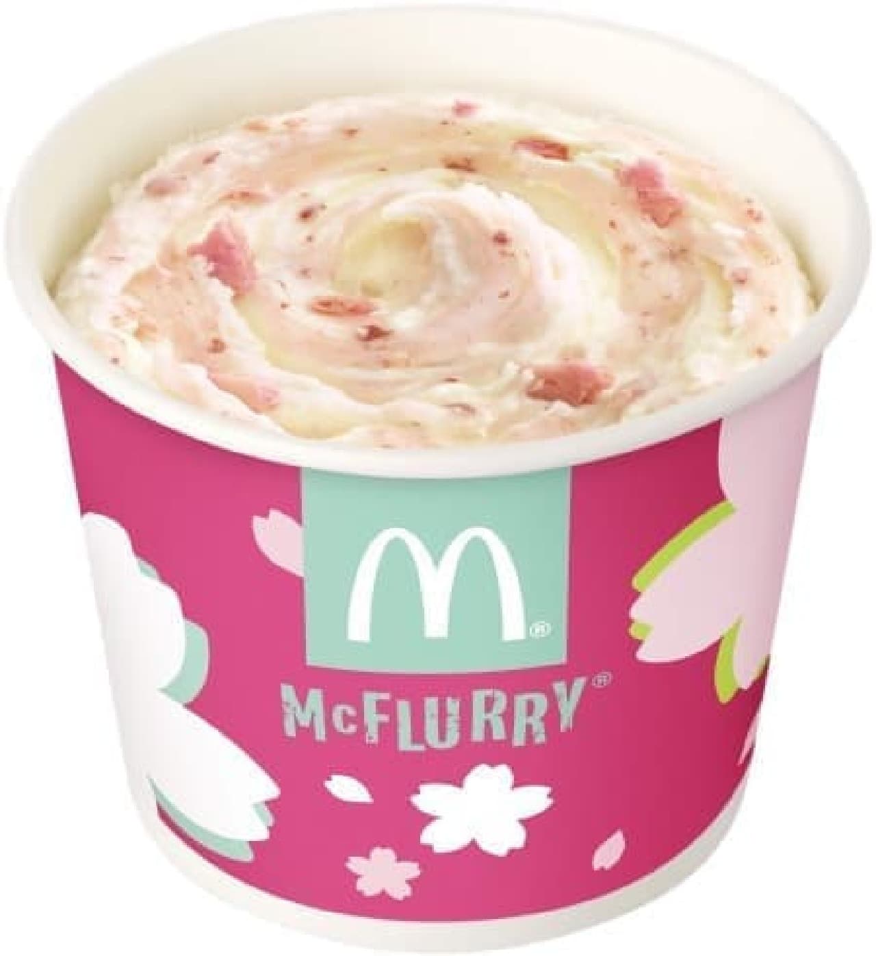 McDonald's "McFleury Crispy Sakura"