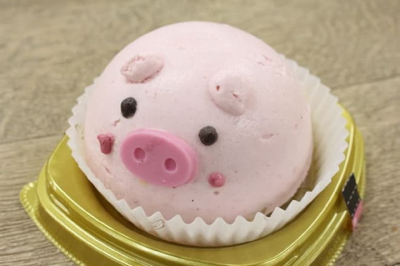 セブン ねこと豚のムースケーキ
