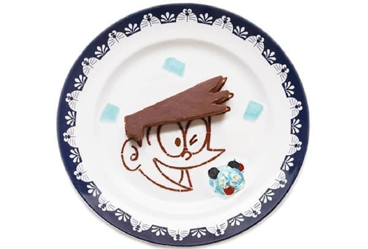 Doraemon KACHIKOCHI Cafe "Suneo's chocolate cake"