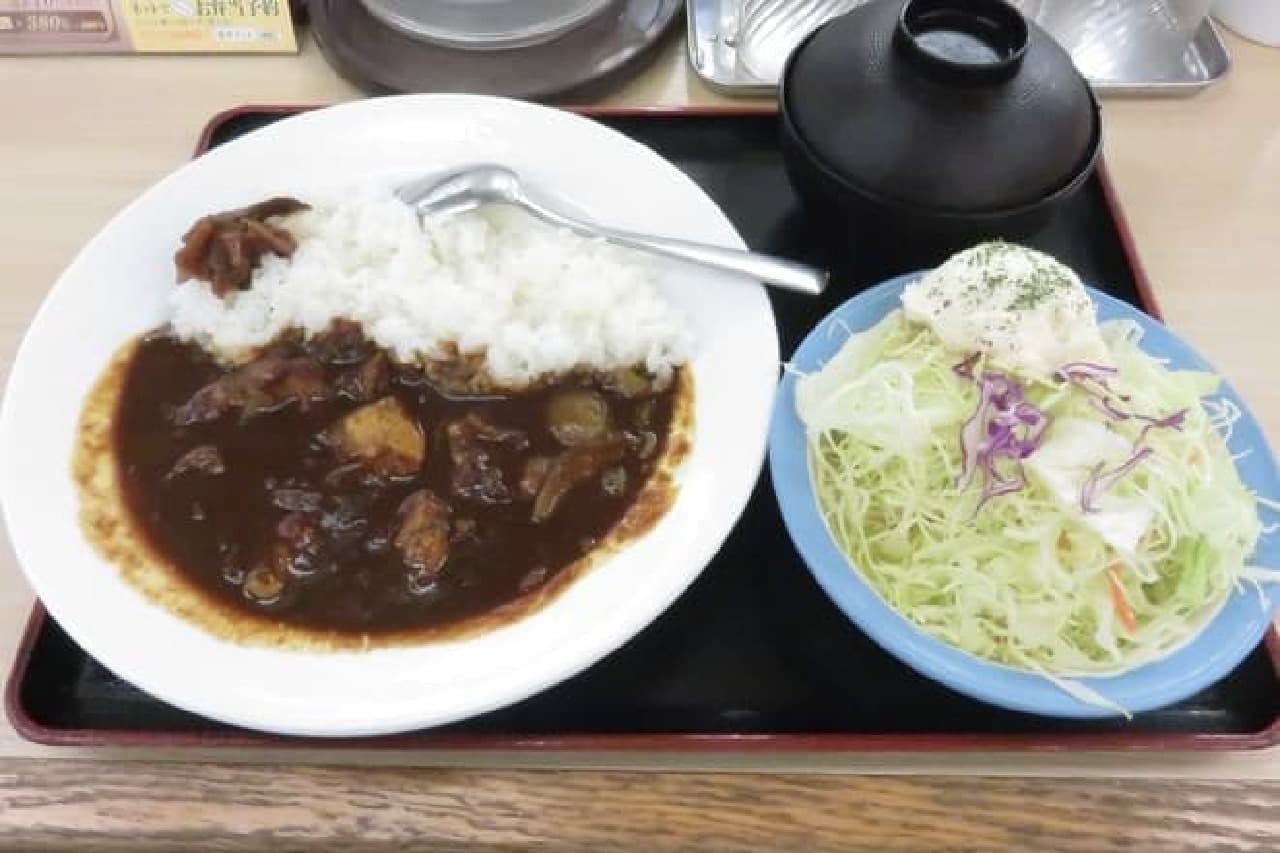 Beef curry at Gyudon Matsuya