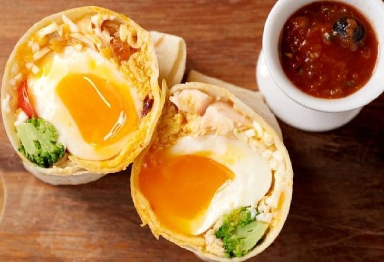 Egg Celent "Egg-based protein burrito"