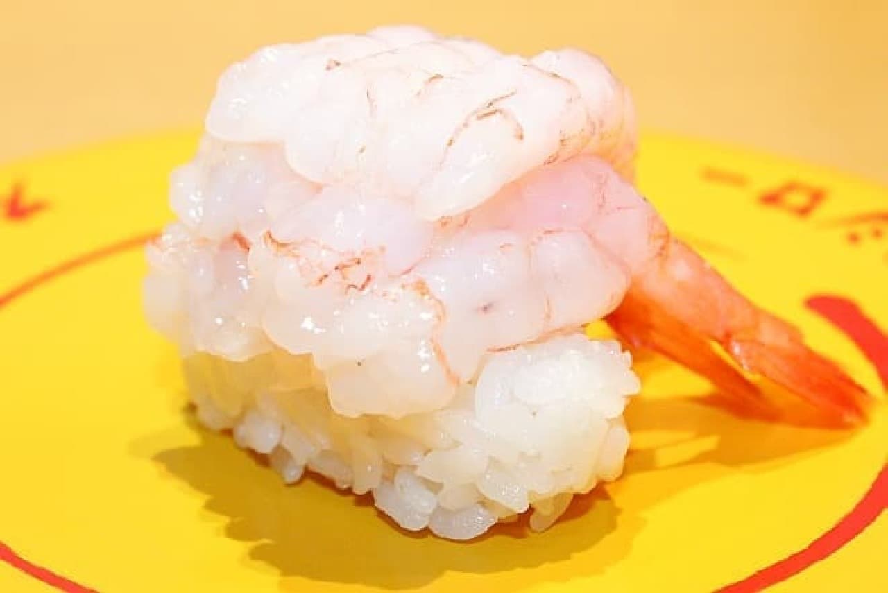 Sushiro "10 large-sized sweet shrimp"