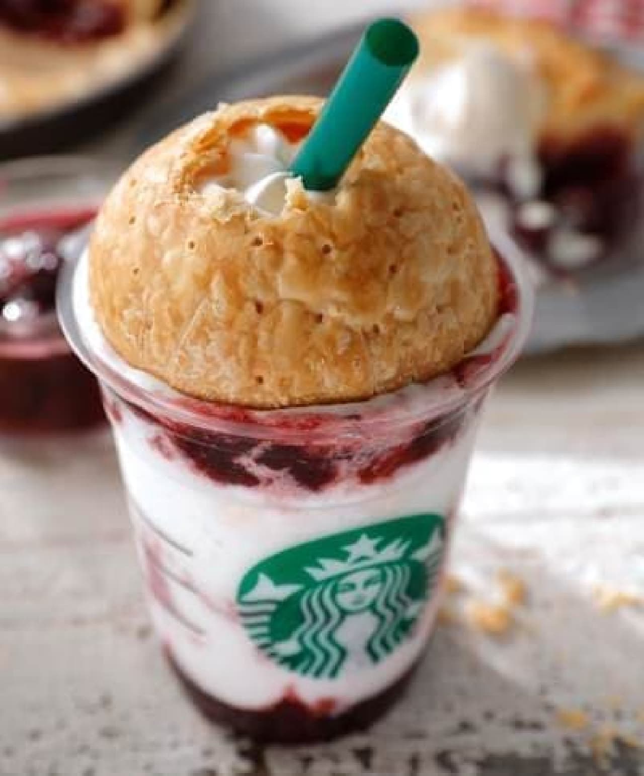 Starbucks Coffee "American Cherry Pie Frappuccino"