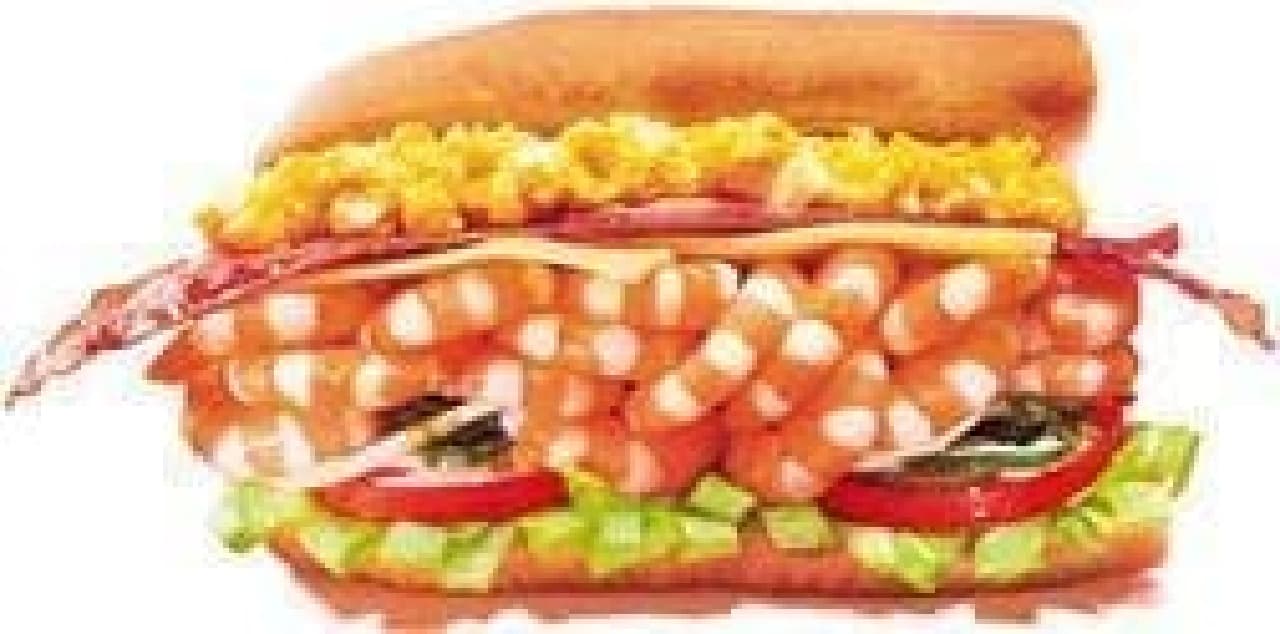 Subway "Luxury ★ Shrimp Sandwich"