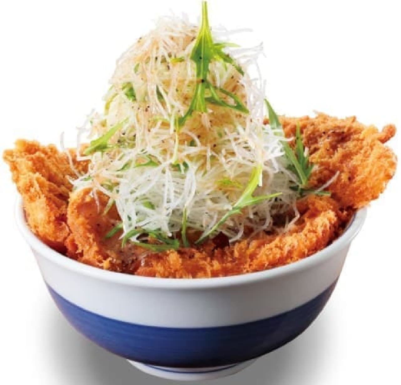 Katsuya "Chicken cutlet bowl with vegetables"