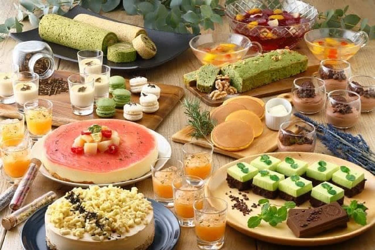 Kyoto Tower Hotel "Tea Leaves Sweets Buffet"