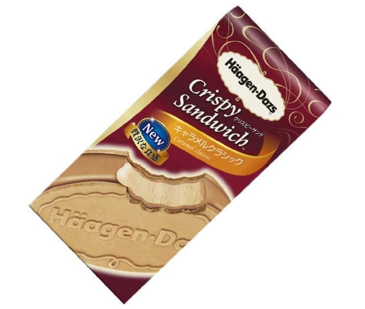 Haagen-Dazs Crispy Sand Caramel Classic