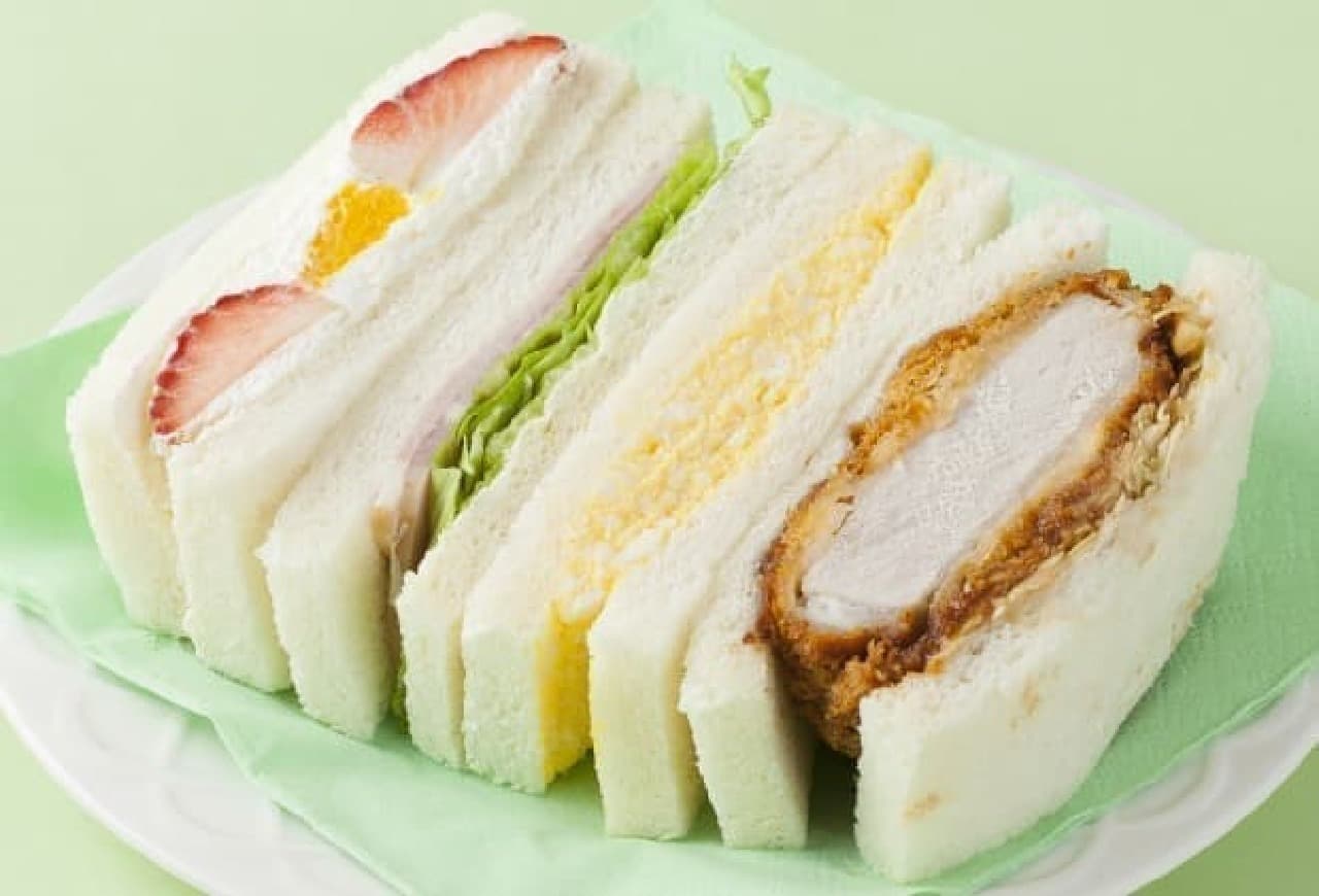 Sandwich house fairy tale "Thick sliced pork cutlet 4 color pack"