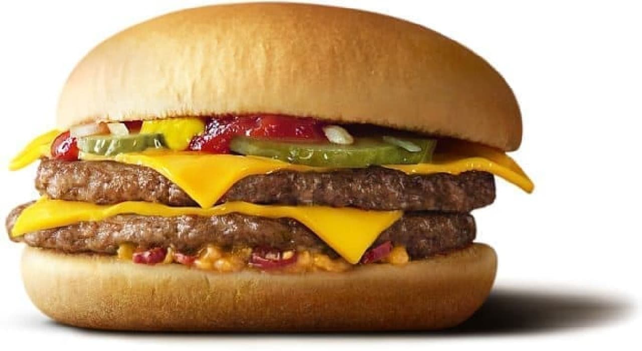 McDonald's "Back Double Cheeseburger"