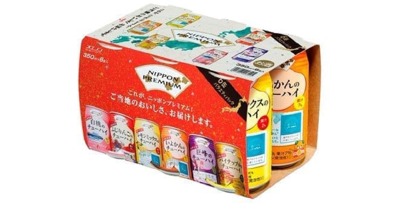 Oenon Group "NIPPON PREMIUM 6 Can Variety Pack 2017"