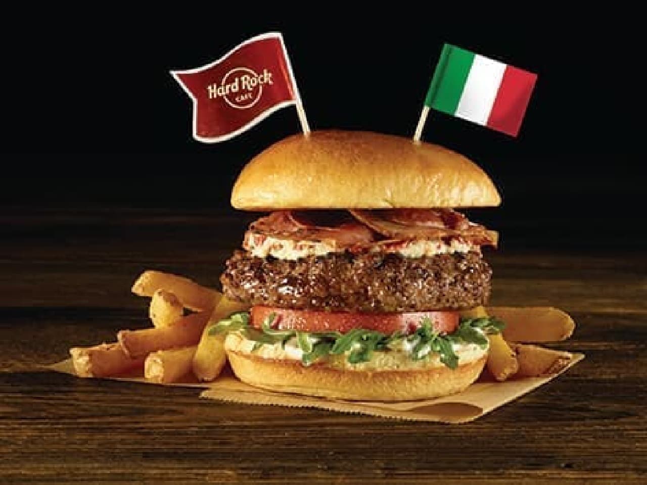 Hard Rock Cafe "Wen in Rome Burger"