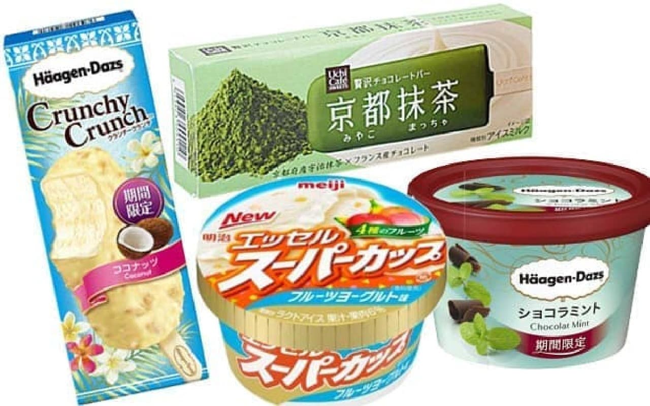 New ice cream products in May 2017