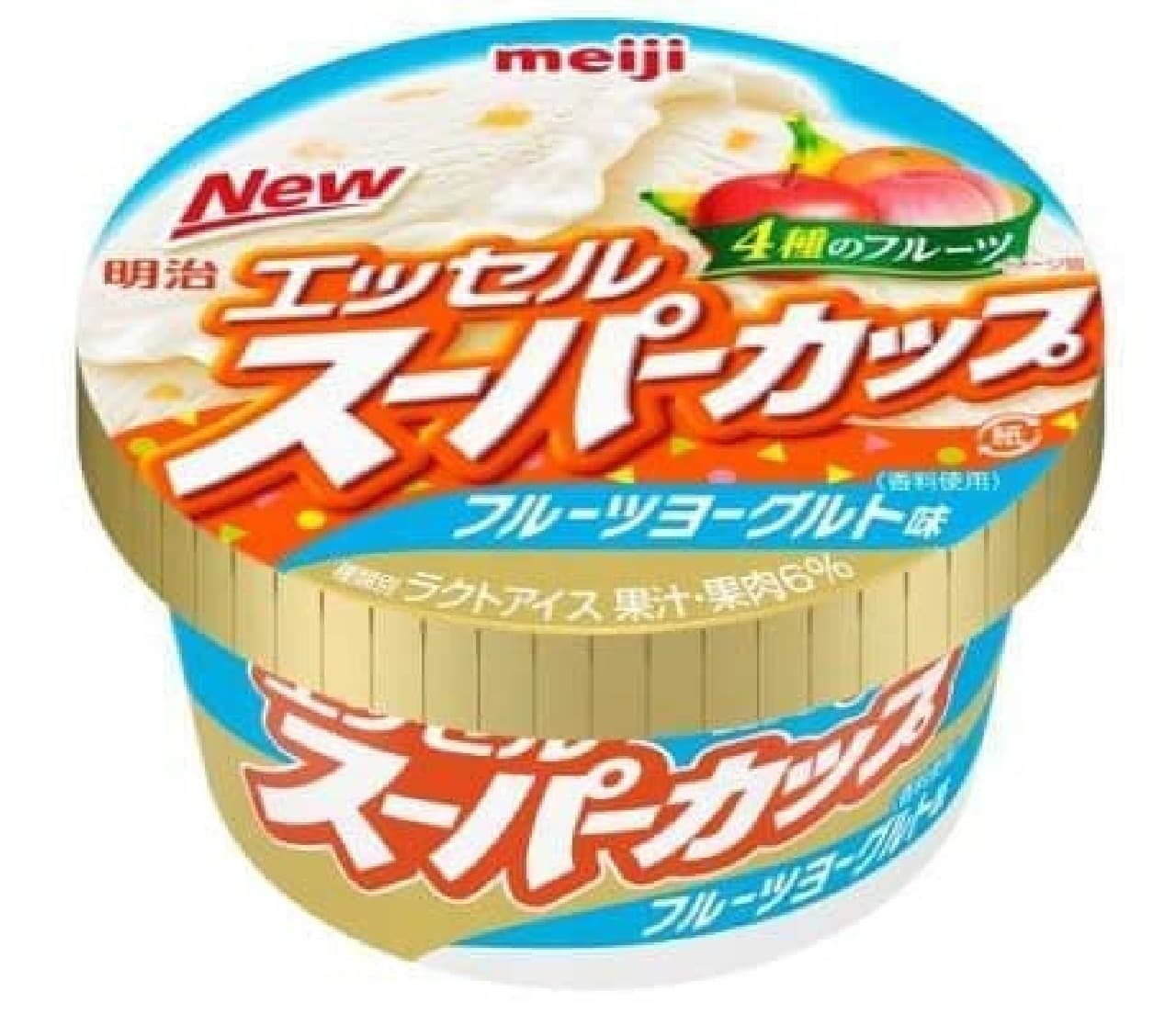 Meiji Essel Super Cup Fruit Yogurt Flavor