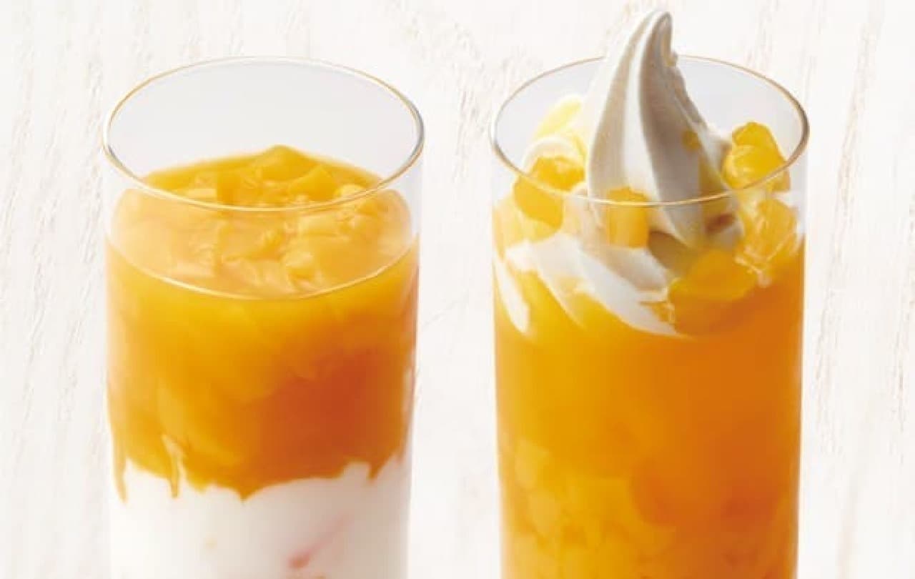 CHAT NOIR "Mango Lassi ~ Mango Pudding ~" and "Mango Float ~ Mango Pudding ~"