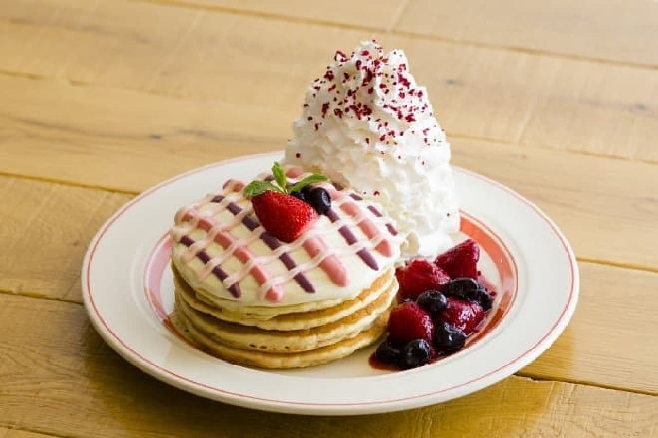 "Eha Pancake" limited to Eggs'n Things Shinsaibashi store