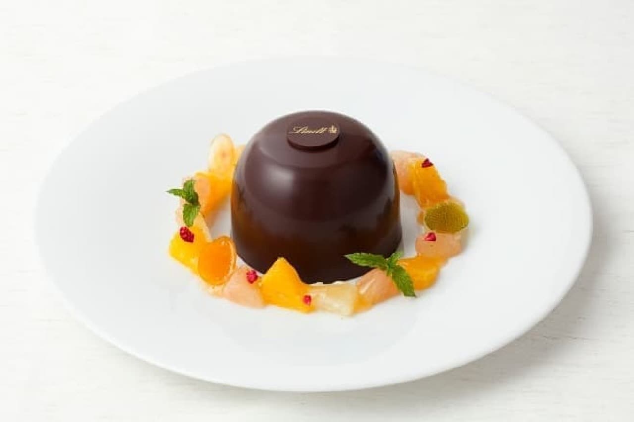 Lindt Chocolat Cafe Ginza Store "Lindt Dome Chocolat Agrum"