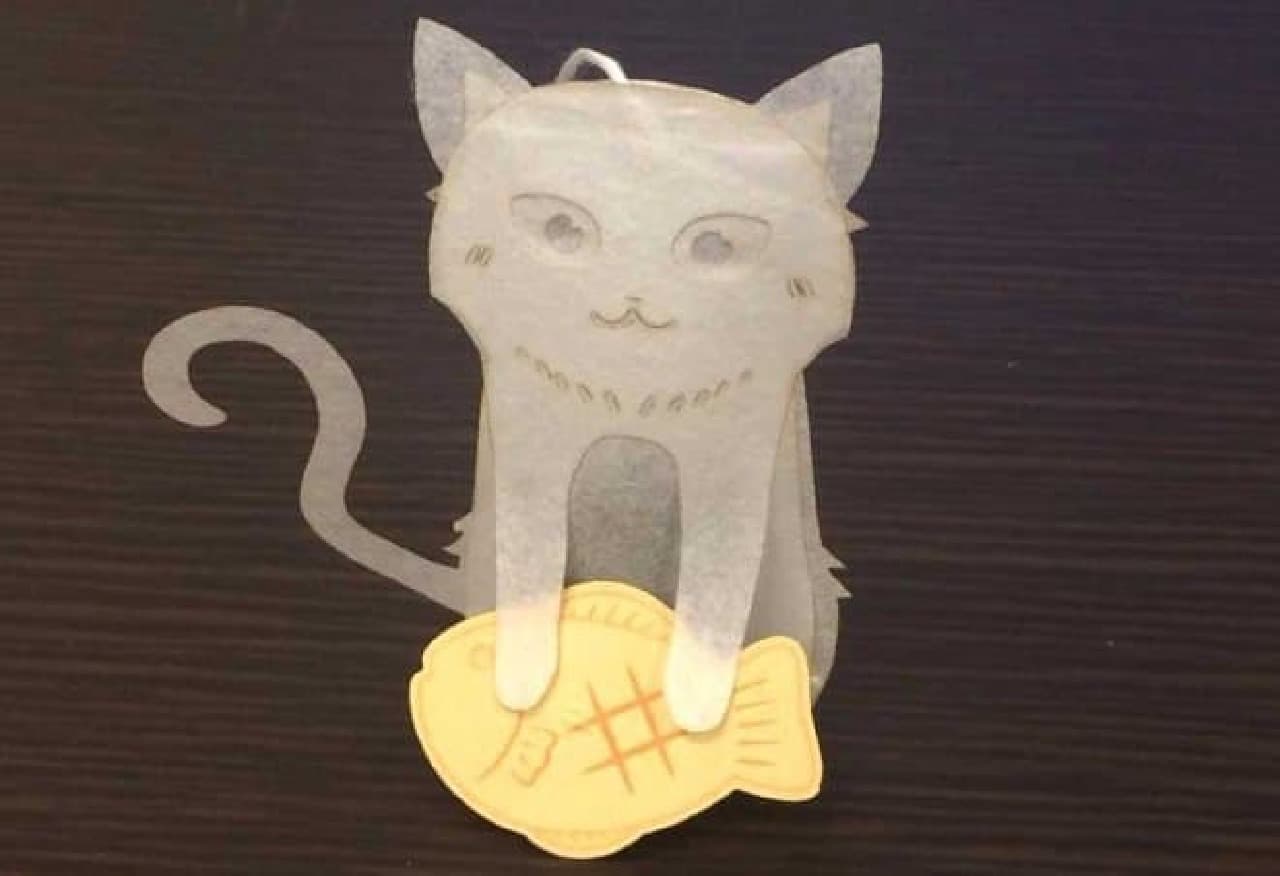 ヴィレッジヴァンガードオンライン「パン職人猫のティーバッグ（アールグレイクラシック）」