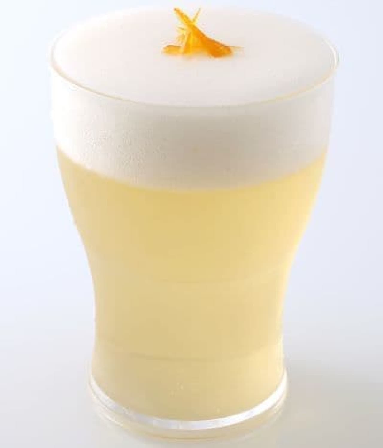 ヴィタメール「ベルギービアゼリー」は、ホワイトビール“ヒューガルデン・ホワイト”を使用したビアゼリー