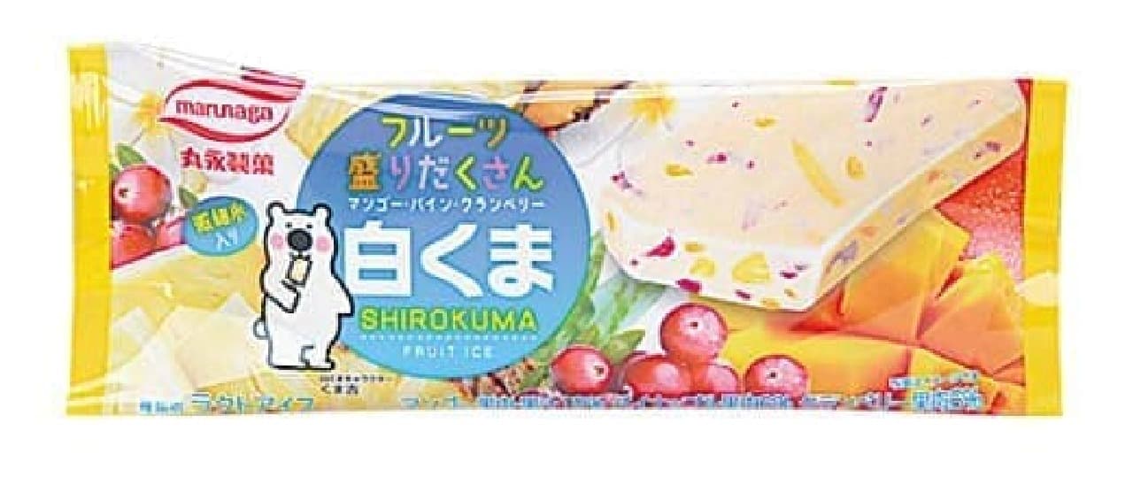 Lawson Limited "Shirokuma Bar with Lots of Fruits"