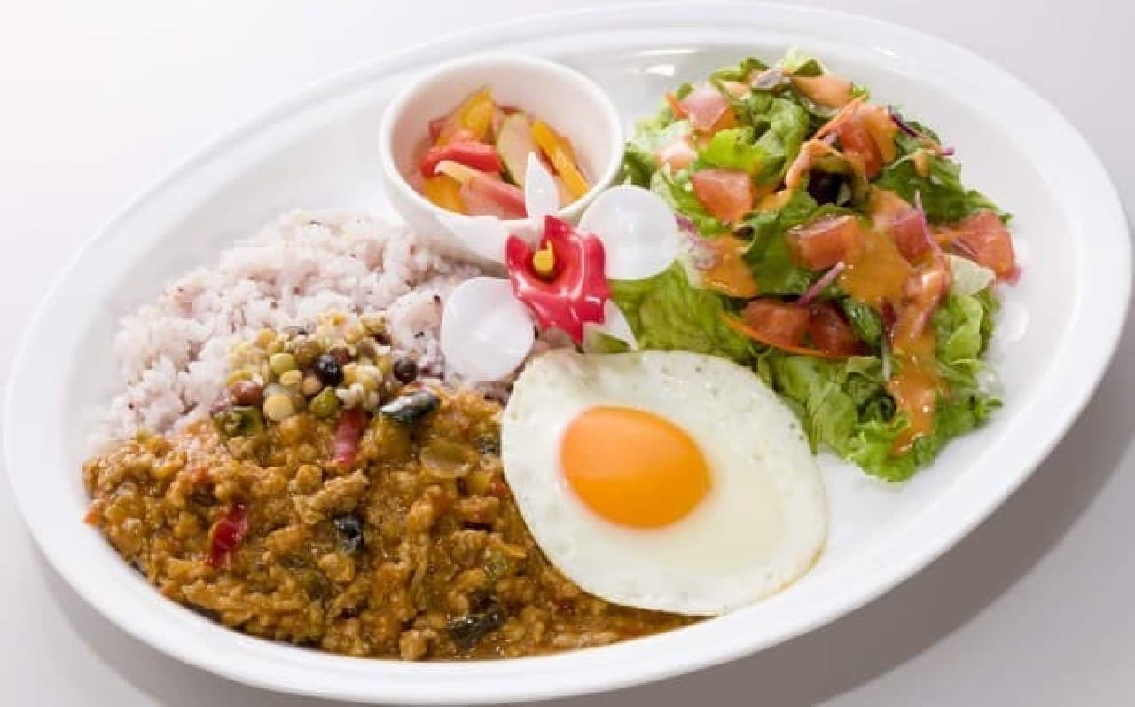 Gust "Hawaiian Healthy Taco Rice Plate"