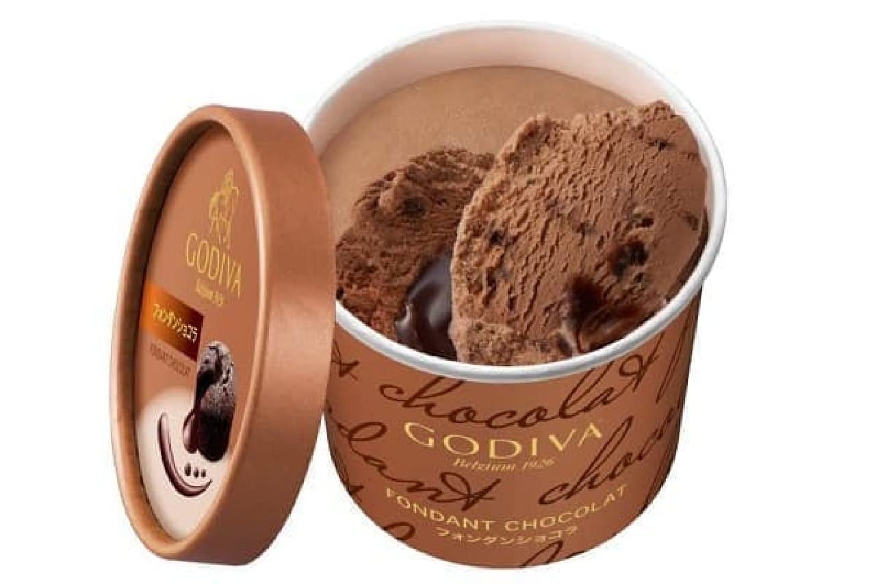 Godiva's Cup Ice "Fondant Chocolat"