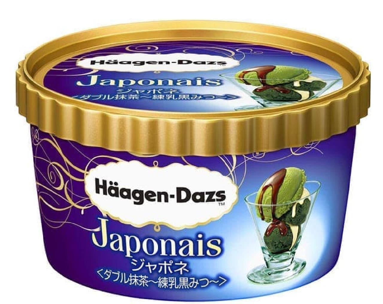 Haagen-Dazs Japone [Double Matcha-Condensed Milk Black Mitsu]