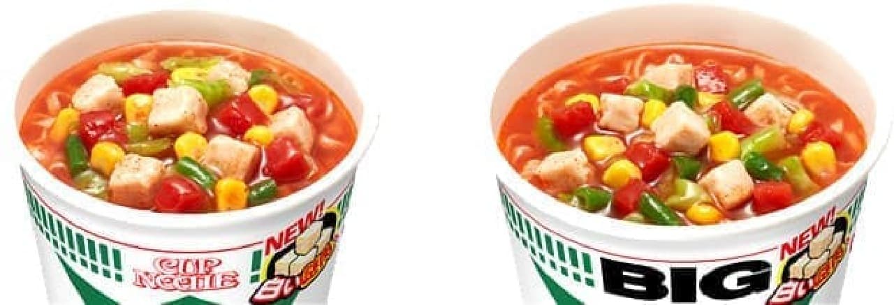 Cup noodles chili tomato noodles