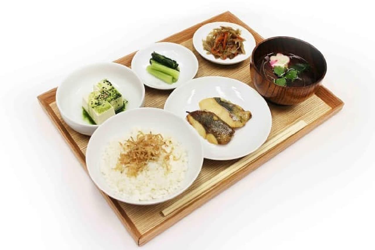 Collaboration between Cafe Comsa and Gion Tsujiri "Obanzai-Healthy Menu for Your Body-"