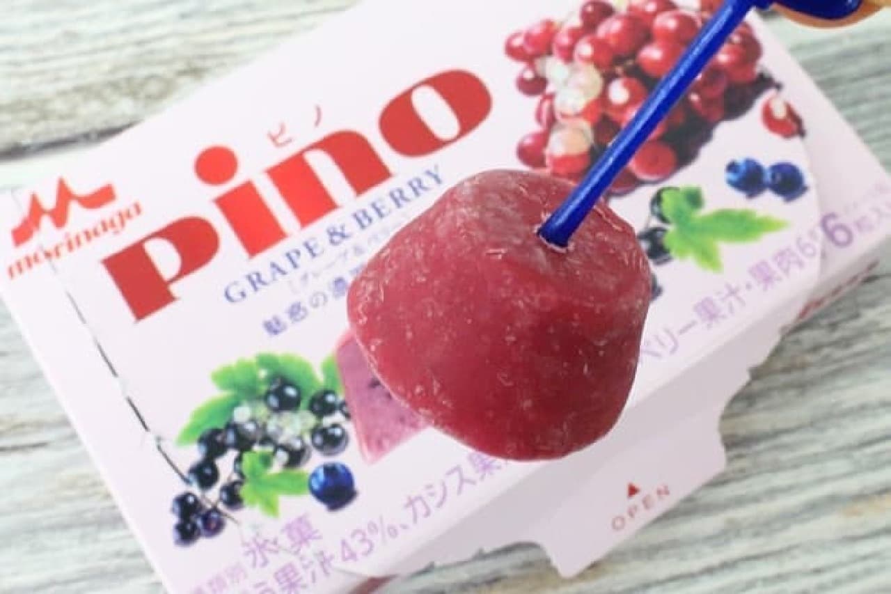 Morinaga Milk Industry "Pino Enchanted Rich Gelato Grape & Berry"