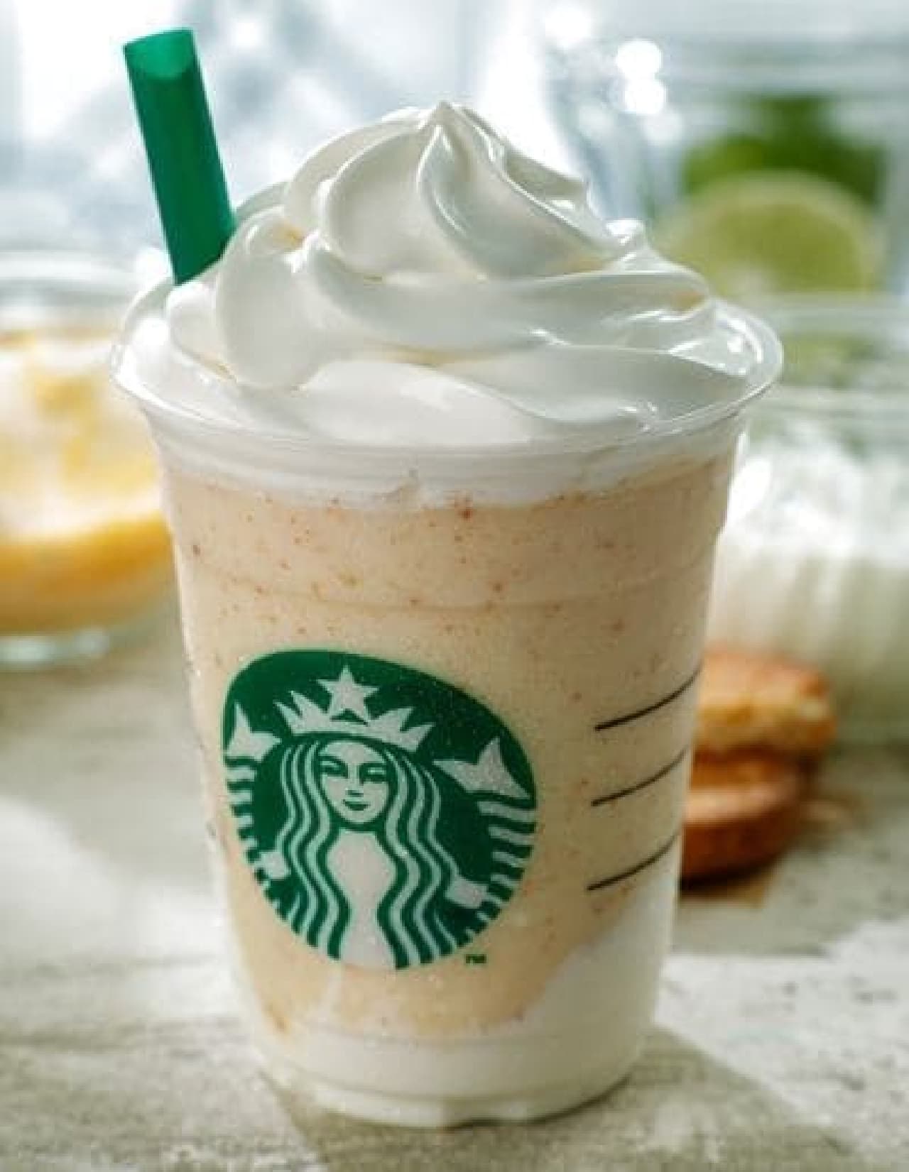 Starbucks "Key Lime Cream & Yogurt Frappuccino"
