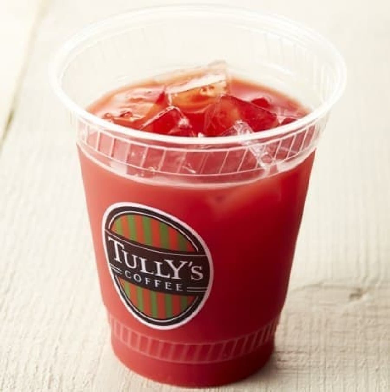 Tully's Coffee "Watermelon Squeeze 100%"